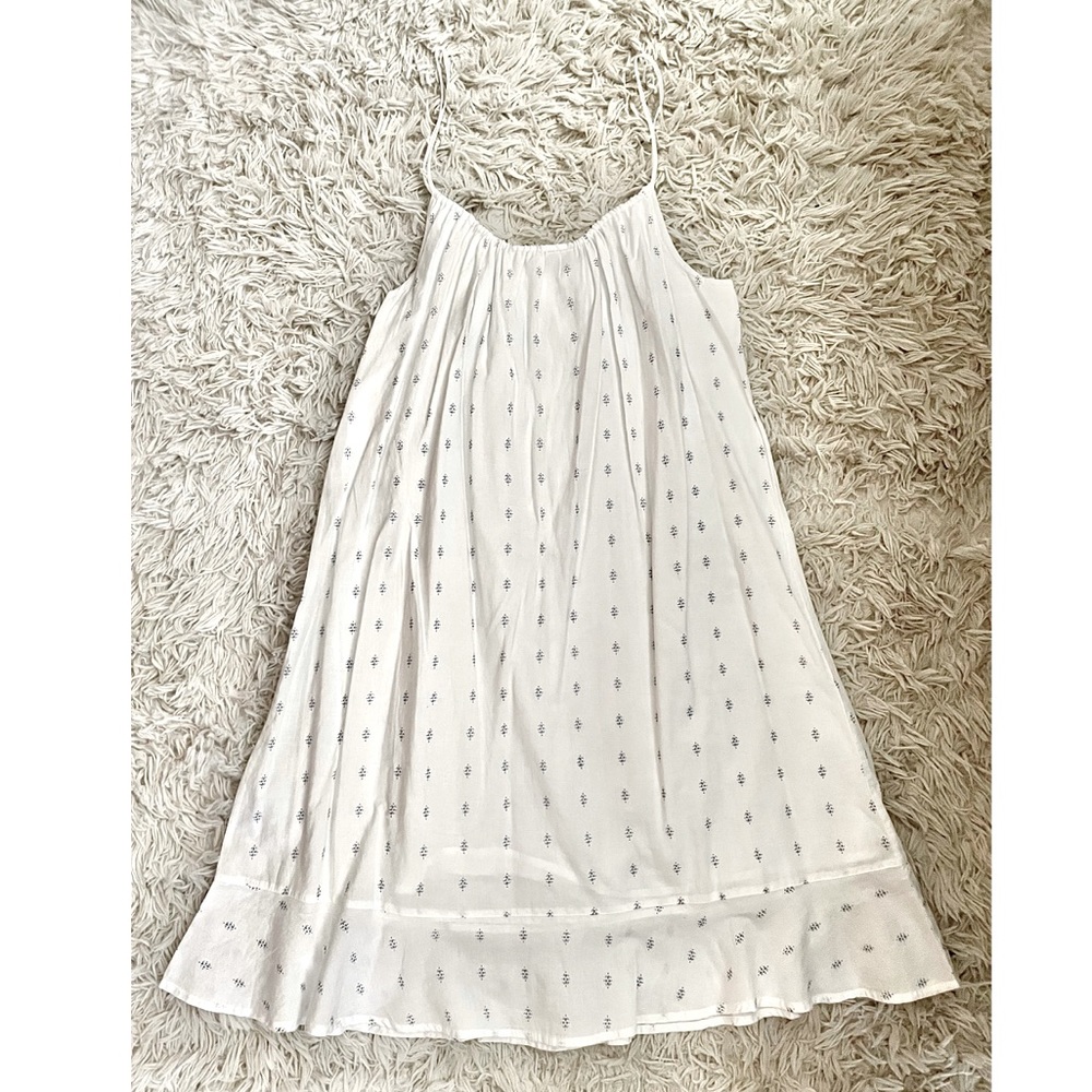White Boho Beach Dress